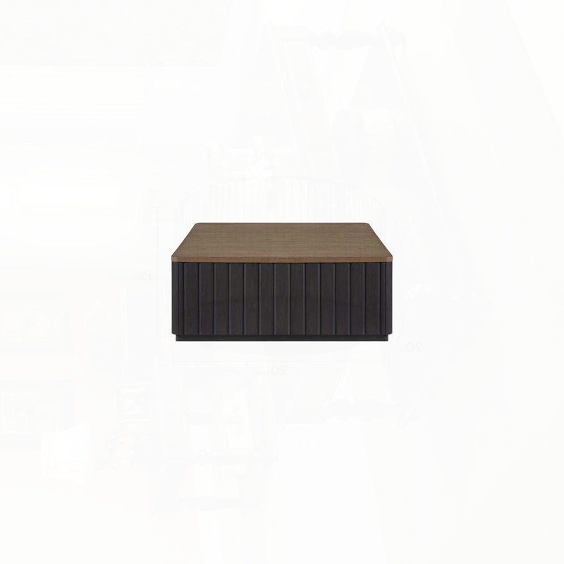 Table basse Channel avec roulettes