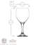 LAV Glass Red Wine Glass Stemware-94225497
