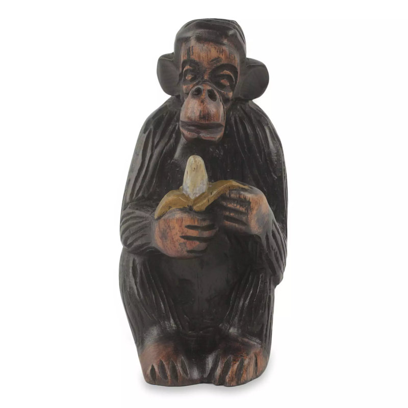 Figurine de la banane qui colle un singe Tutbury