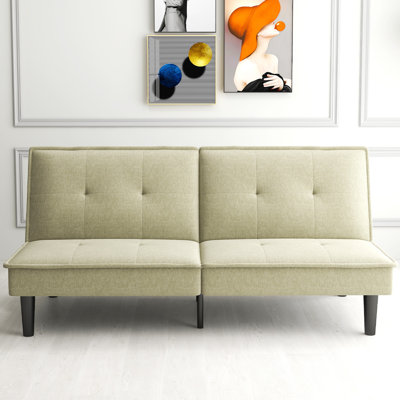 Discusin Full 71" Futon Sofa Bed, Convertible Futons Sofa Couch for Office, Living Room, Bedroom