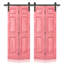 Portes de grange doubles en panneaux de fibres à densité moyenne composites avec ensemble de quincaillerie d'installation-86922733-120436691