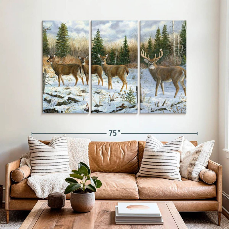 Brampt On Alert, 42" H x 65" W