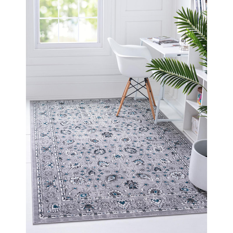Tapis gris Clevinger, Rectangle 7 pi 10 po x 10 pi