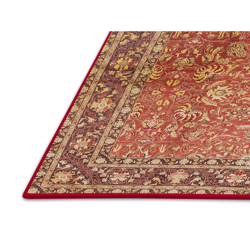 Tapis oriental rouge / brun Odinkar, Rectangle 2 pi x 4 pi