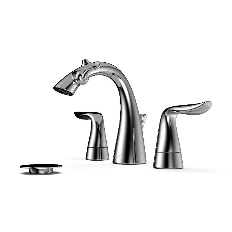 Robinet pour salle de bain Da Vinci, Chrome poli