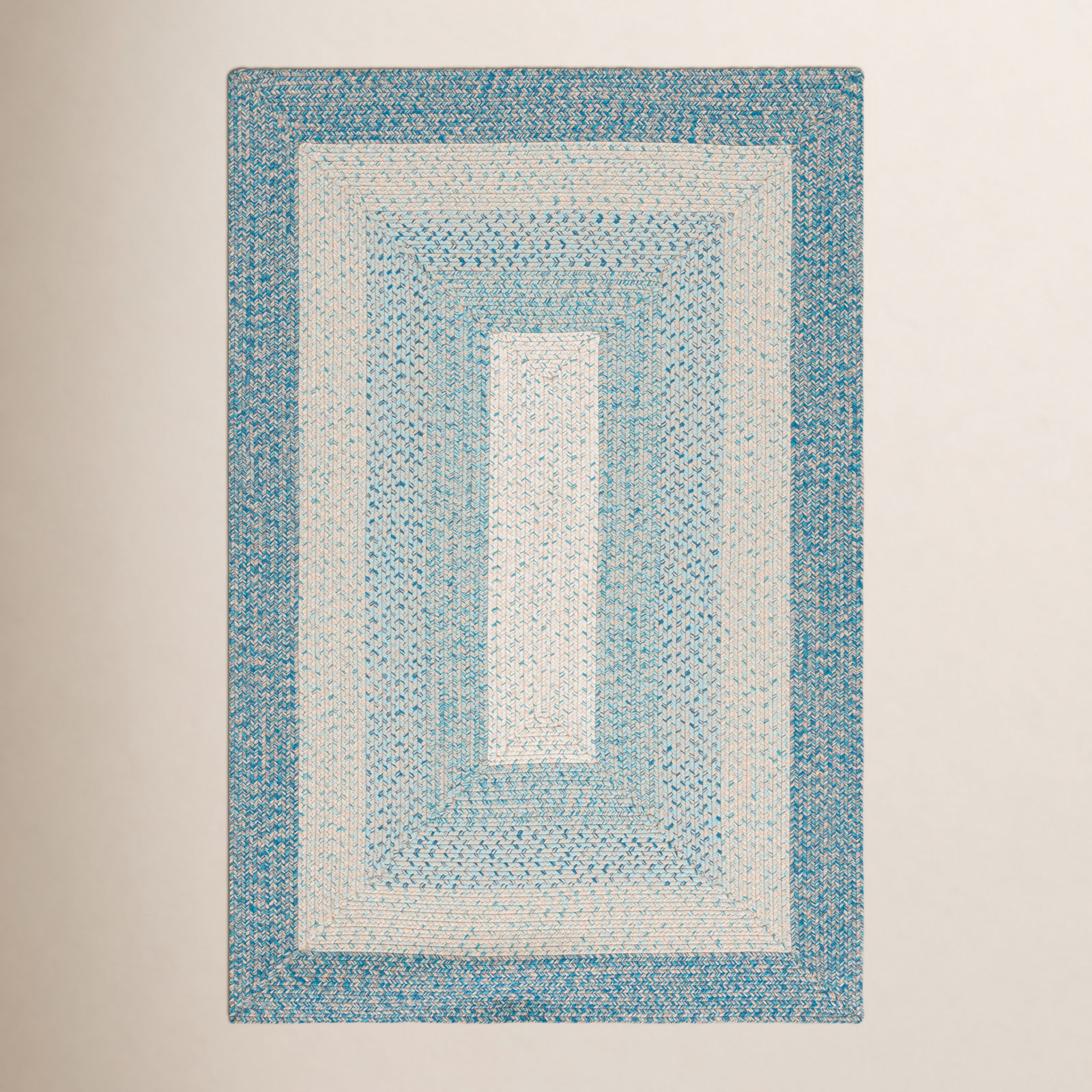 Washable Hand-Woven Chevron Rug, Rectangle 2' x 3'