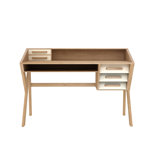 Origami Solid Wood Secretary Desk