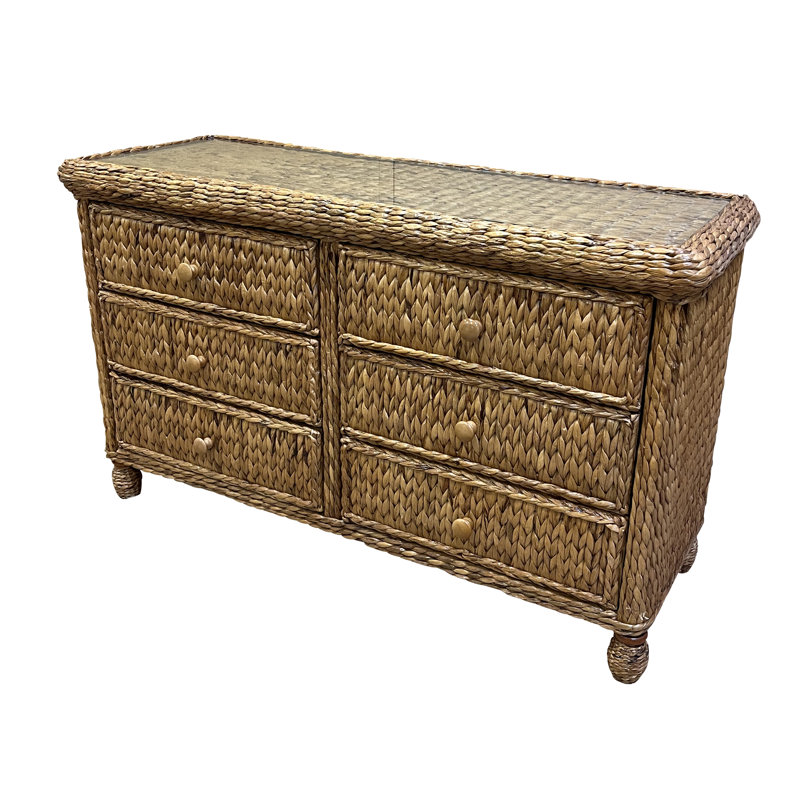 Commode double 6 tiroirs Debolt