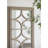 Glister Rectangular Mirror With Frame With Decorative Window Look, Vertical Or Horizontal