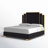 Duncanville Upholstered King Platform Bed, Black-1382240518-1382240519