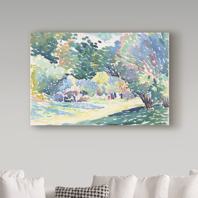« landscape 1904 », reproduction de peinture à l’huile sur toile tendue