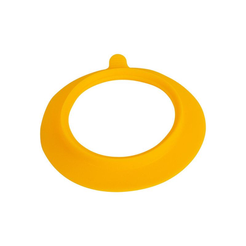 Tiny Dining Children's Bamboo Bowl Suction Cup, Yellow