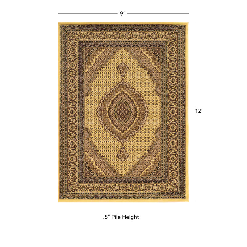Lozoya Oriental Indoor Rug, Rectangle 9' x 12'