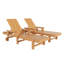 Ensemble de chaises longues inclinables 77,6 "Aderson-88498343