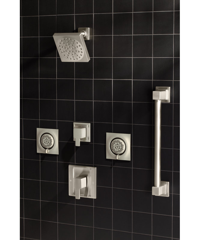 Mosaic Multi Function Adjustable Shower Head, Chrome