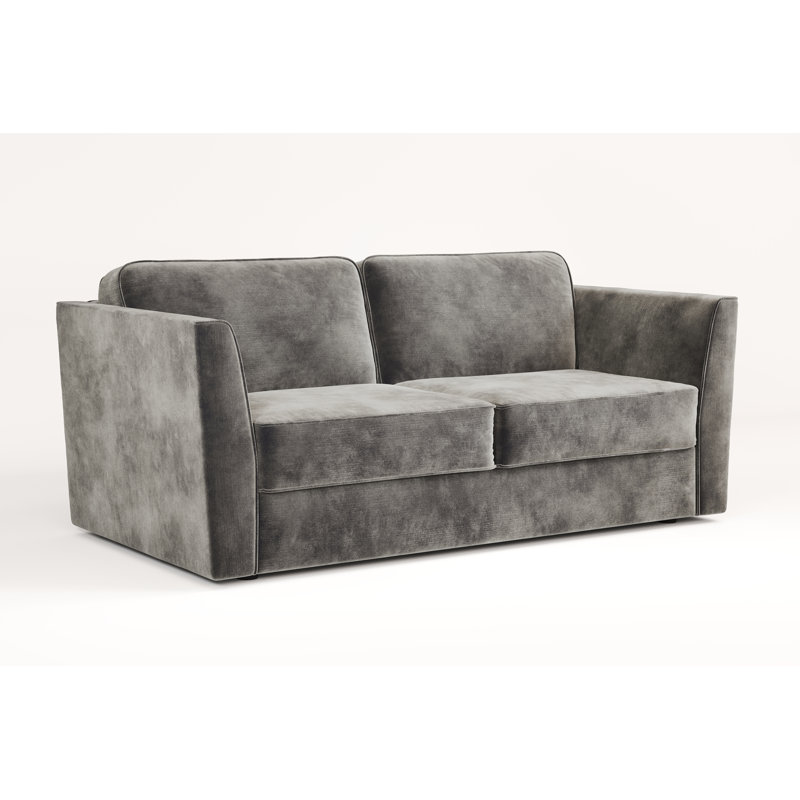 Jay-Be® Elegance Sofa Bed with e-Sprung™ Mattress - Three seater - Luxe Velvet, Airfoce