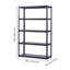 Tablettes de rangement à 5 niveaux de P 18 po x l 48 po x H 78 po