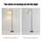 Cream-Style Wrought Iron & Fabric Floor Lamp