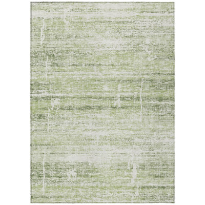 HomeRoots Rectangle Machine Woven Area Rug
