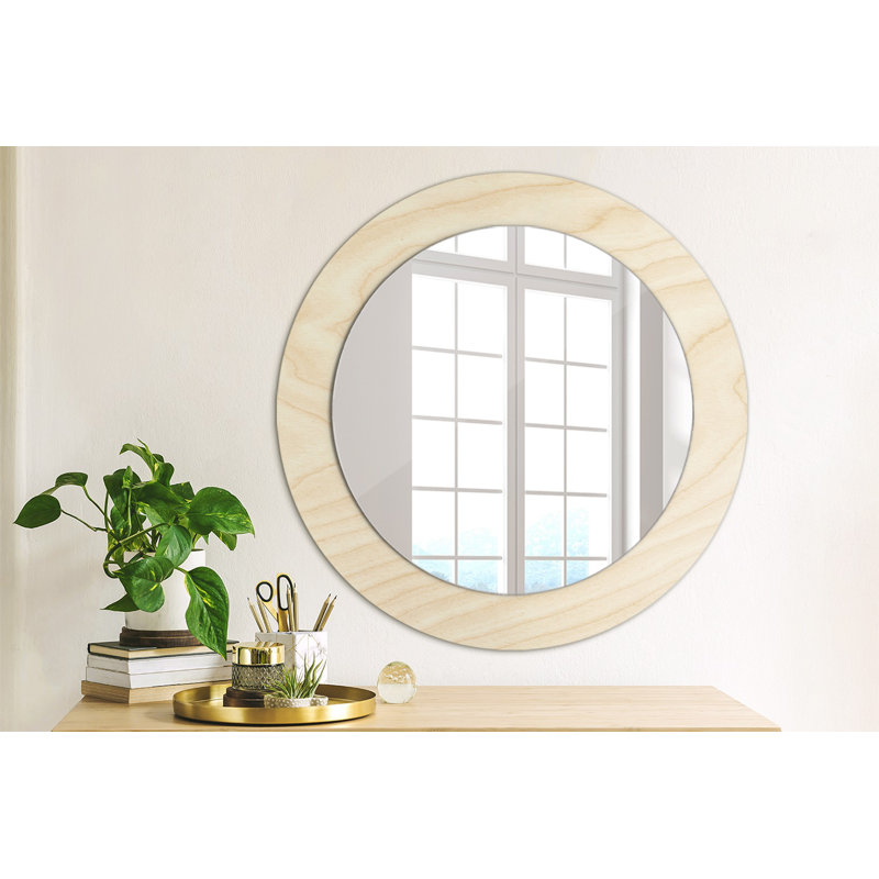 Huldar Glass Flat Wall Mirror