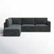 Deirdre 5 - Piece Modular Upholstered Chaise L-Sectional