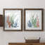 Océan jardin I - ensemble de 2 reproductions d'art-838588963-897763935-897763948