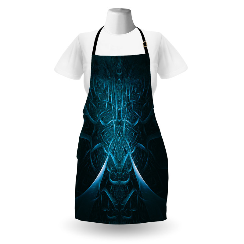 No Pattern Bib Apron