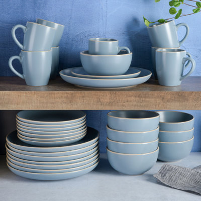 Gibson Home Rockaway 32 Piece Dinnerware Set