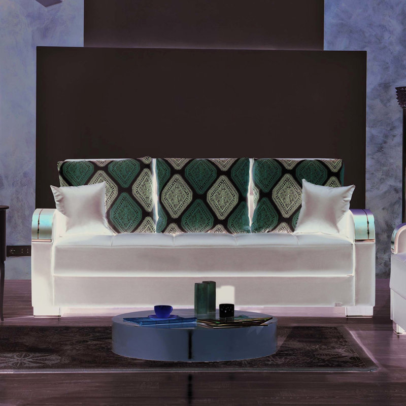 Canapé-lit de la collection Upholstered avec rangement pratique - un choix intelligent pour créer une ambiance familiale chaleureuse
