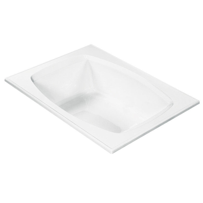 Shelby 72" Whirlpool Bathtub, White