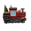 Accessoire de village de Noël - Père Noël dans le train
