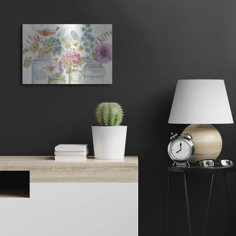 «Rainbow Seeds Flowers X» par Lisa Audit, H 16 po x l 24 po
