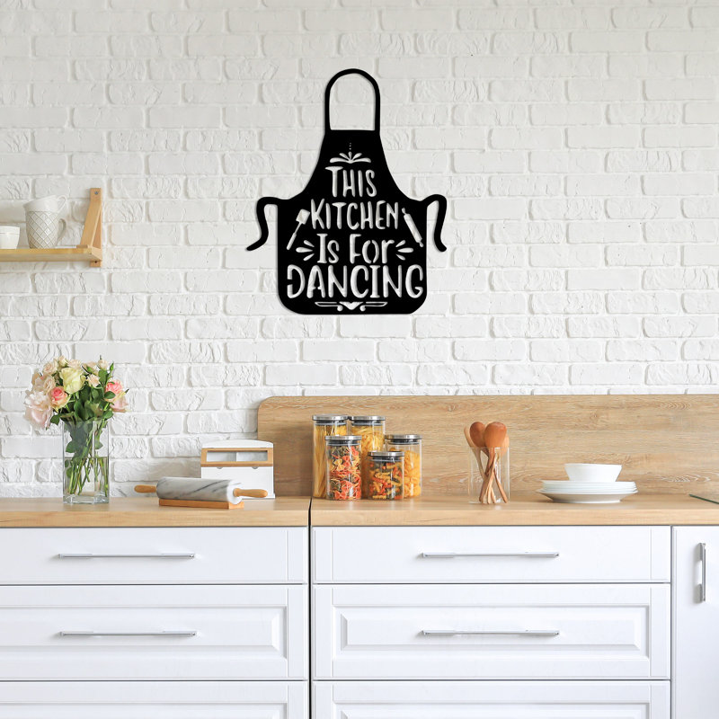 Elegant Decorative Metal Wall Accessory, Black, 22.4 x 27.6 inches | 100% Metal Construction, Thickness: 0.06 inches | Easy to Hang with Built-in Mounting Piece, Perfect for Home Decor & Modern Interiors
