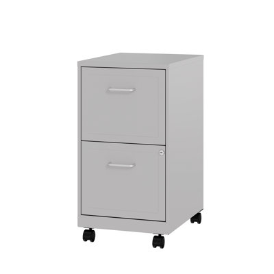 Adelmo 14.5 " Wide 2 Steel Vertical Filing Cabinet