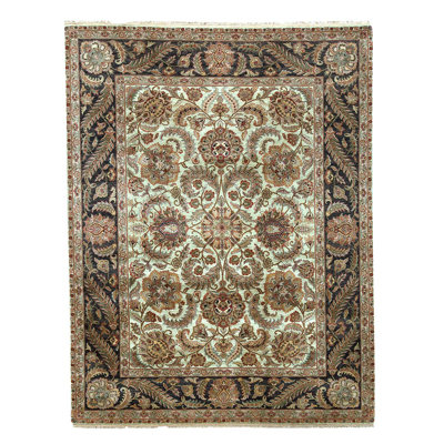One-of-a-Kind 9'1" X 12' Wool Area Rug in Beige