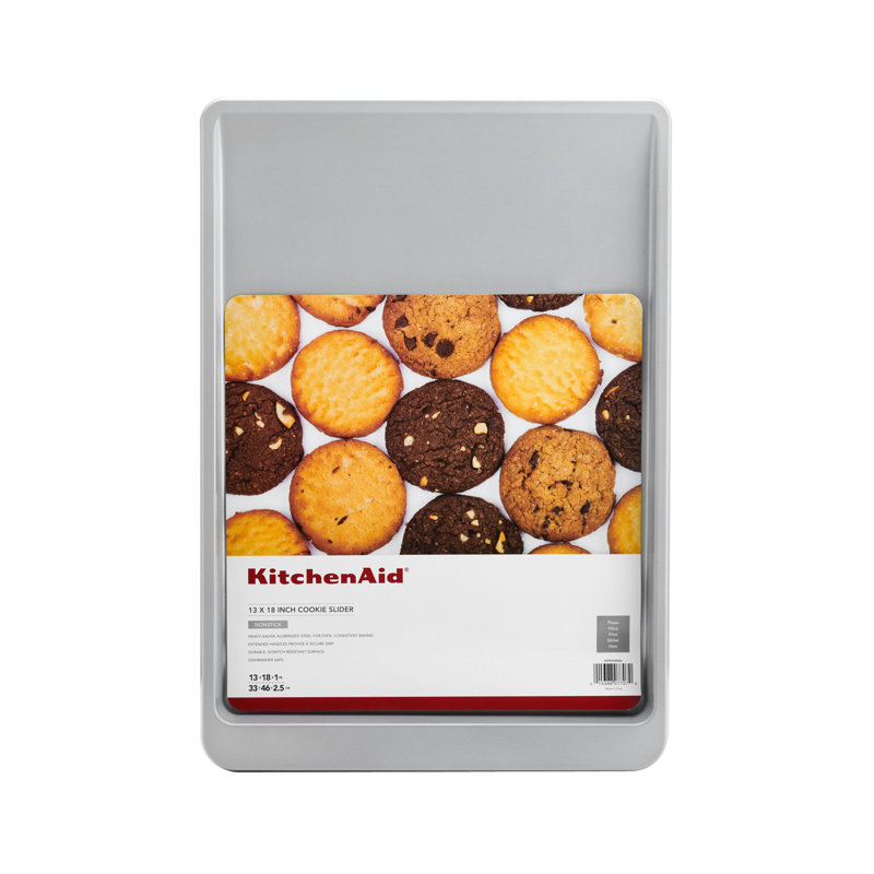 KitchenAid® Nonstick Cookie Slider, 13x18-Inch, Silver