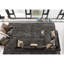 Tapis noir / ton de terre Hajku Designs Najja 12 pi x 12 pi