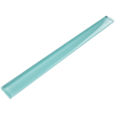 Pencil 1'' x 11.75'' Glass Border Tile