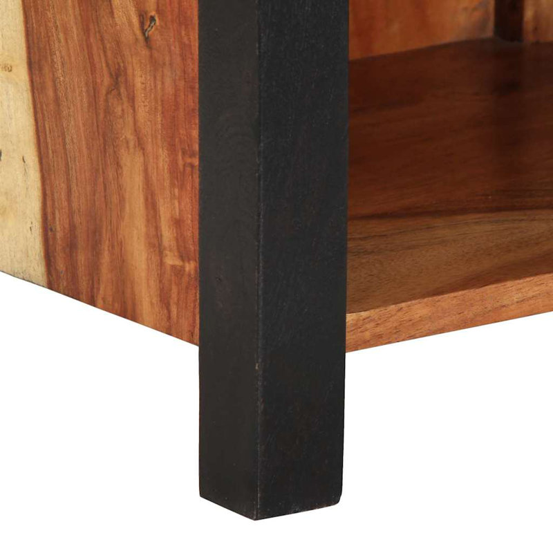 40cm W Solid Wood Bedside Table