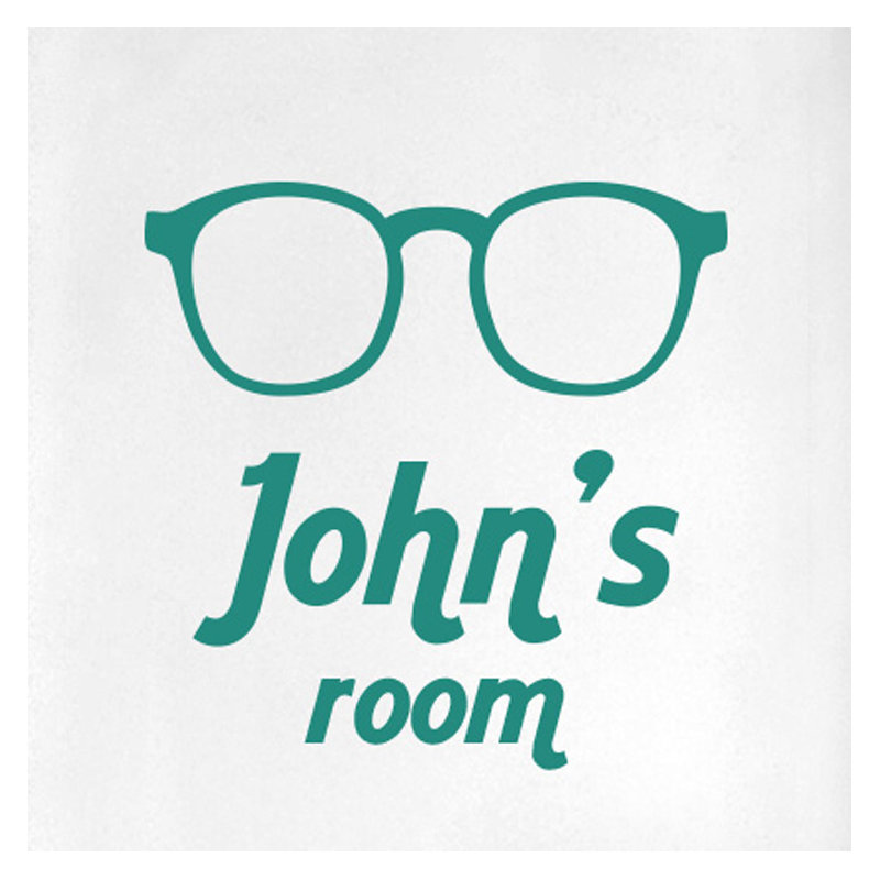 Wall Decal, Aqua Green