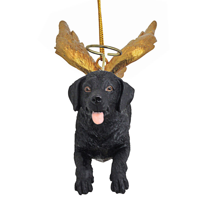 Ornement en forme d'ange pour chien «Honor the Pooch»