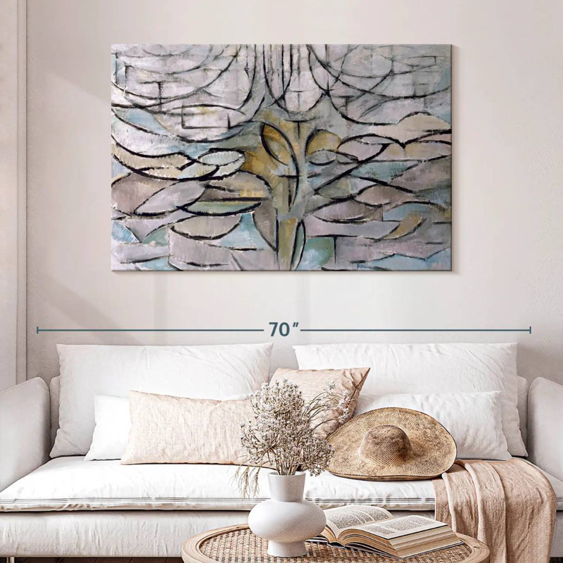 Avery The Flowering Apple Tree, 32" H x 48" W