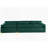 Shannon Velvet Sectional Sofa With Chaise-1400773136