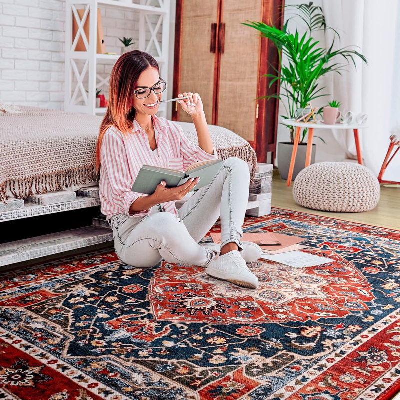 Tapis de chambre lavable 4X6