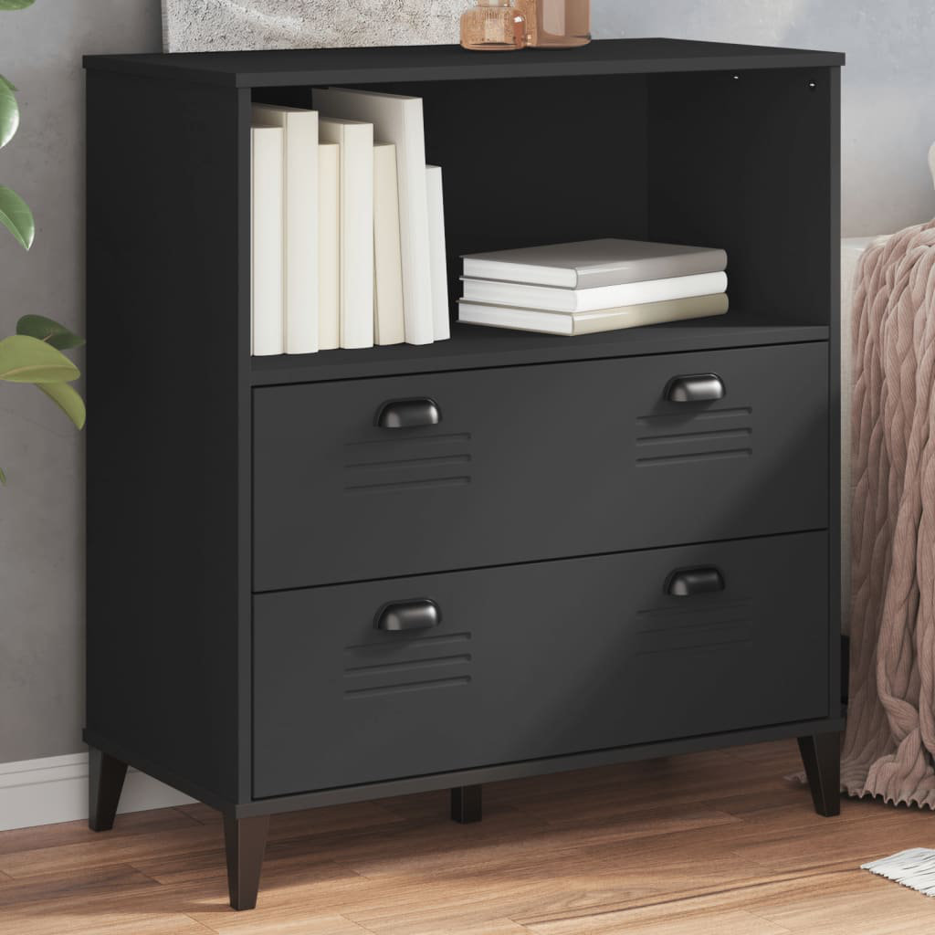 Aurther 90cm H x 80cm W Bookcase