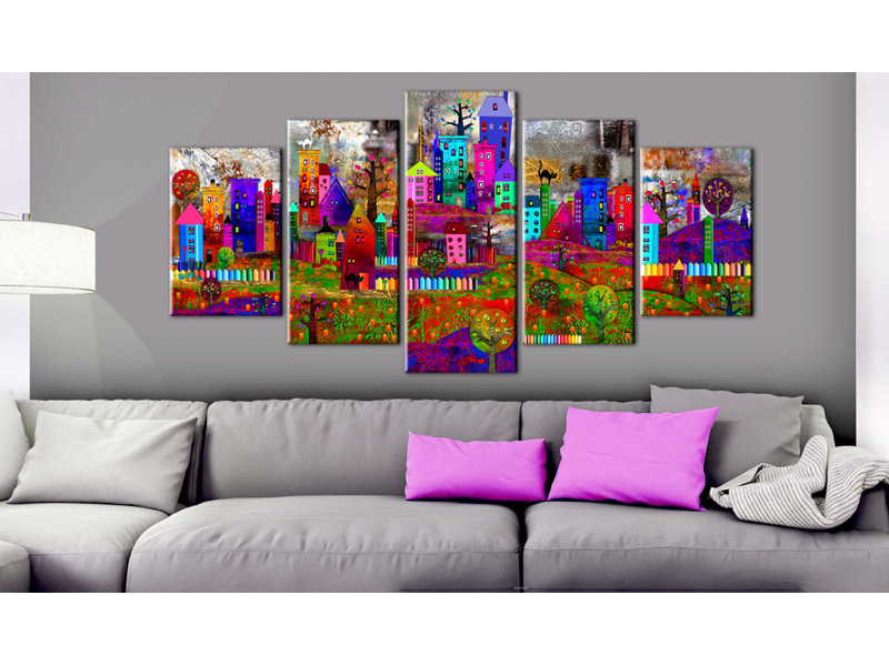 No Frame Print on Canvas, 100 cm H x 50 cm W