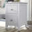 White Solid Wood 5 Pieces Bedroom Sets(Bed+Nightstand*2+Chest+Dresser)-1342585094