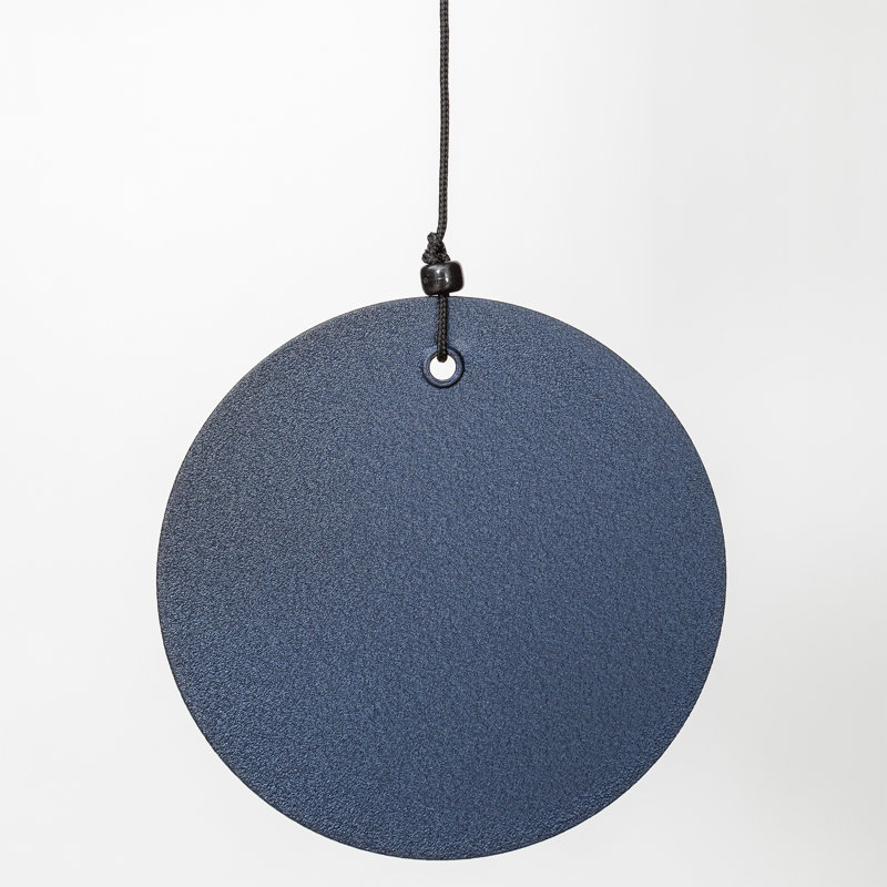 Carillon en métal Corinthian Bells, H 30 po x l 7 po, Bleu minuit