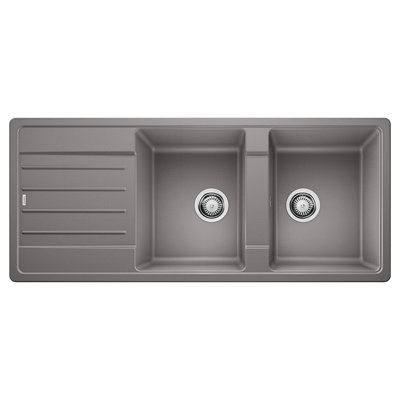 Legra Double Bowl Inset Kitchen Sink