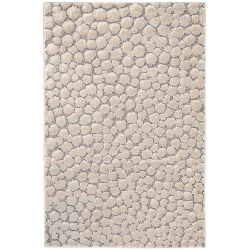Edvin Performance Geometric Rug, Rectangle 3'3" x 5'